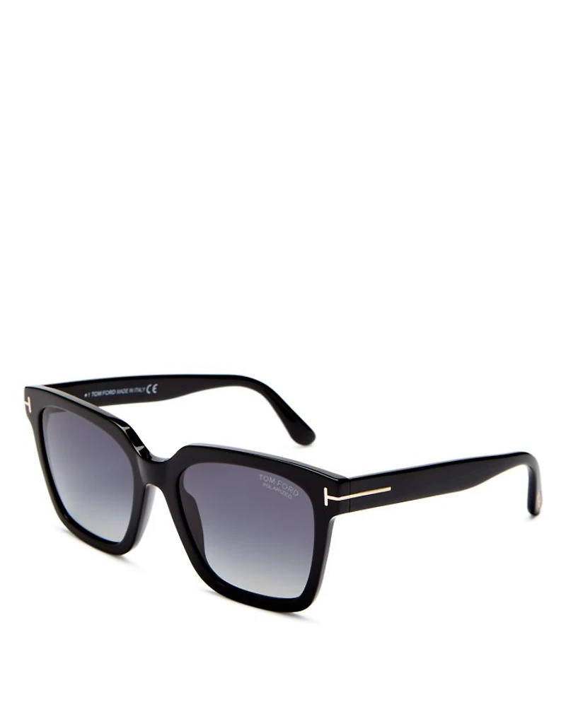 Selby Polarized Square Sunglasses, 54mm