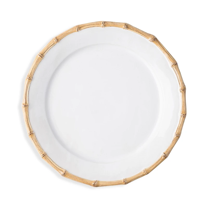 Juliska Classic Bamboo Natural Dinner Plate