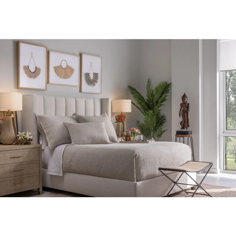 Dawn Diamond Quilted Coverlet, King