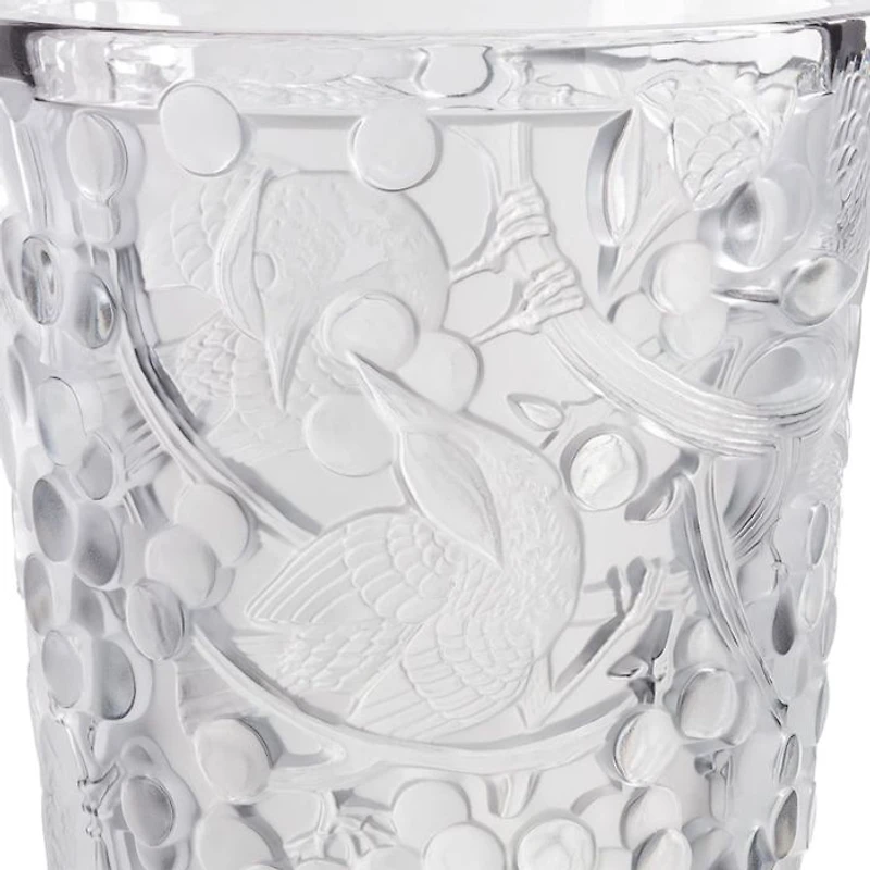 Merles & Raisins Large Clear Vase