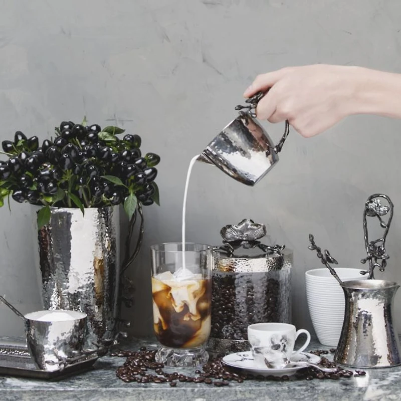 Black Orchid Coffee Pot