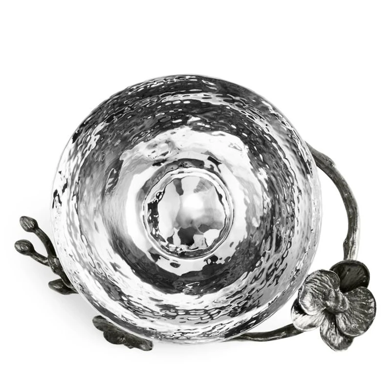 Black Orchid Nut Bowl