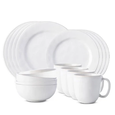 Puro Whitewash 16 Piece Dinnerware Set