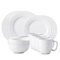 Puro Whitewash 16 Piece Dinnerware Set