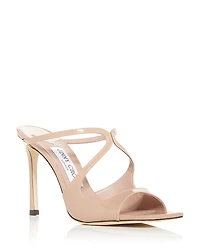 Jimmy Choo Women's Anise 95 Strappy High Heel Slide Sandals