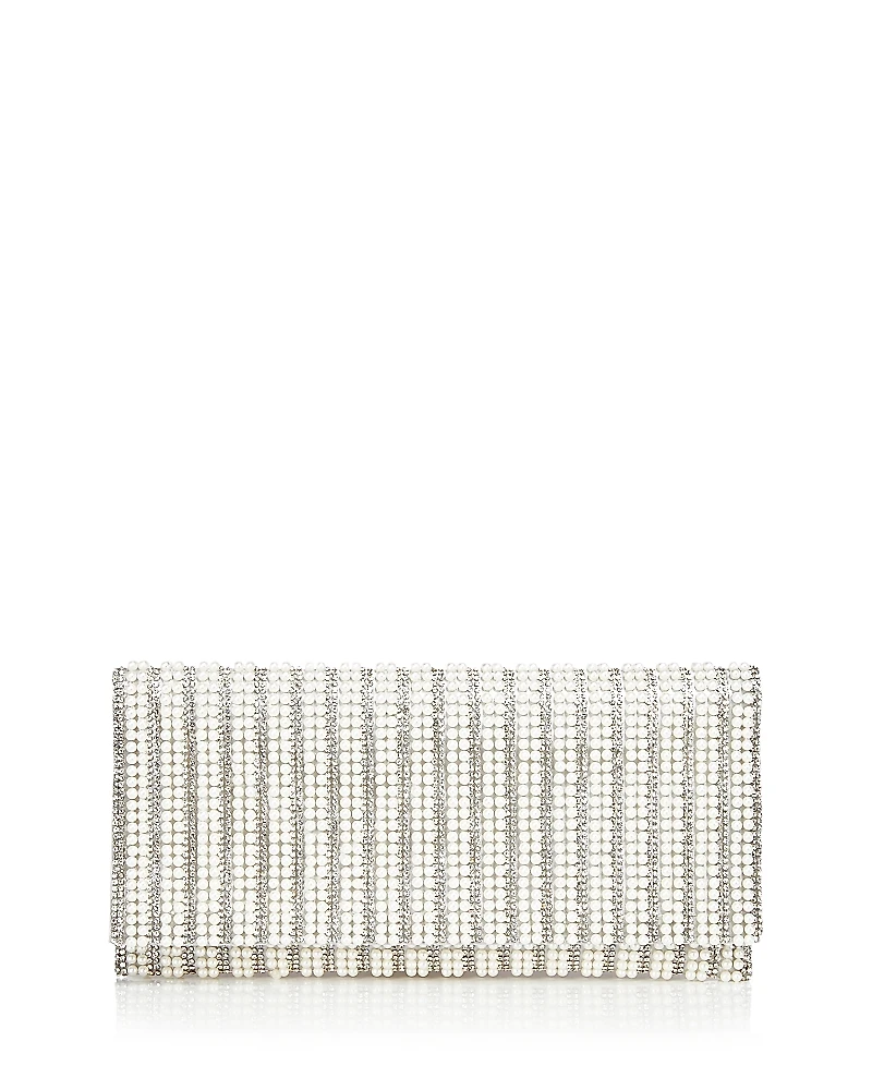Aqua Small Beaded Clutch - Exclusive