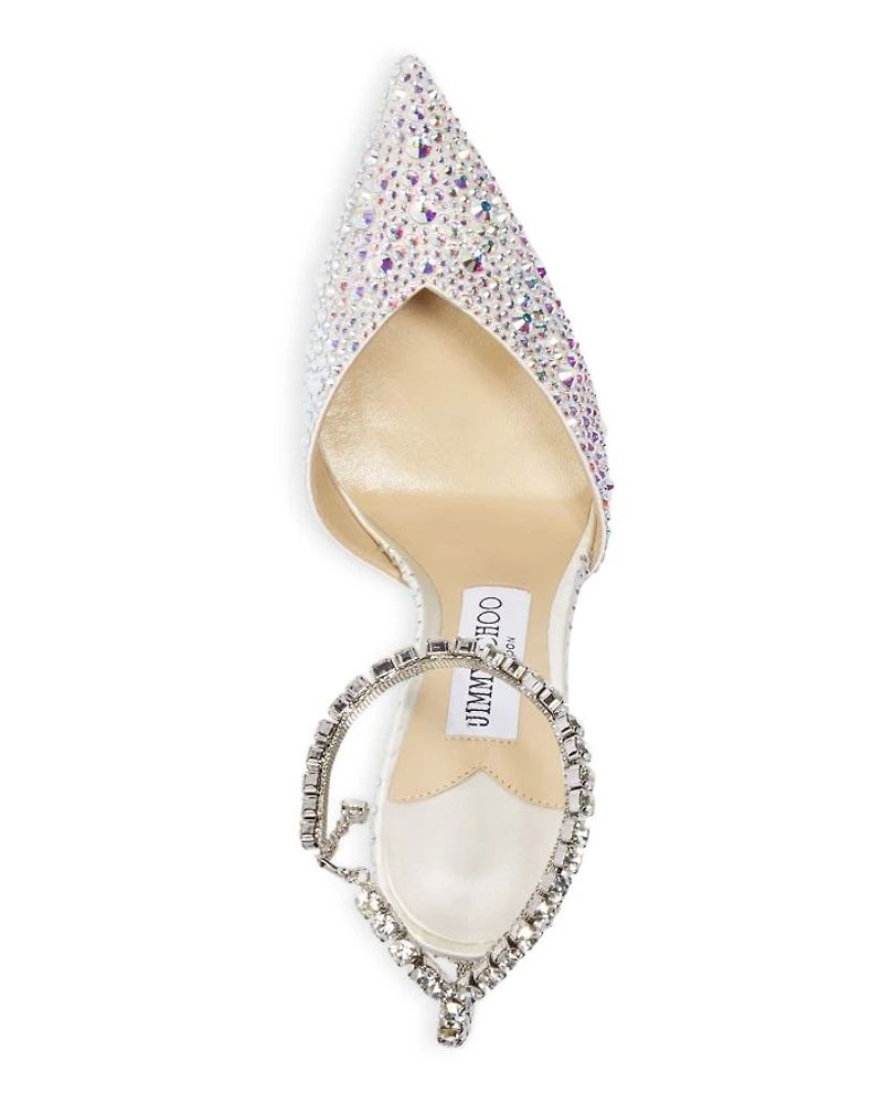 Women's Saeda 100 Embellished Pointed Toe Pumps