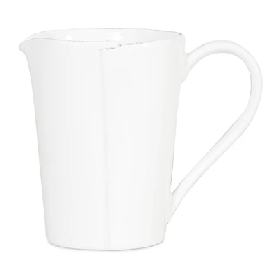 Vietri Melamine Lastra White Pitcher
