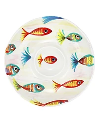 Pesci Colorati Chip and Dip Bowl