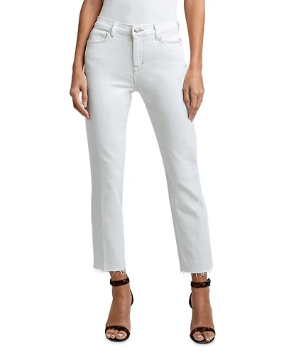 Sada High Rise Crop Slim Jeans Macadamia