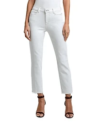 Sada High Rise Crop Slim Jeans Macadamia