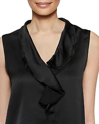 Ruffle Neck Tank Top