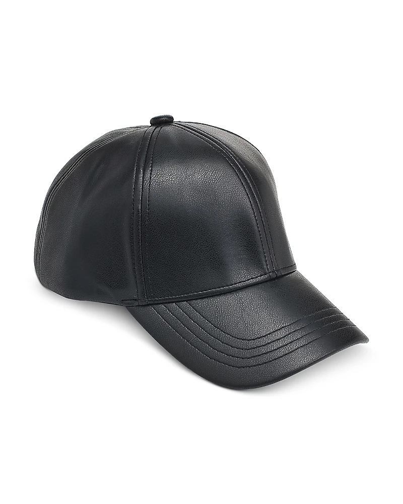 Sol & Selene Vegan Leather Baseball Cap