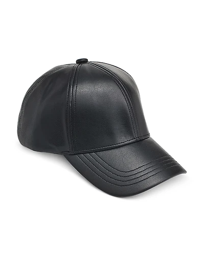 Sol & Selene Vegan Leather Baseball Cap