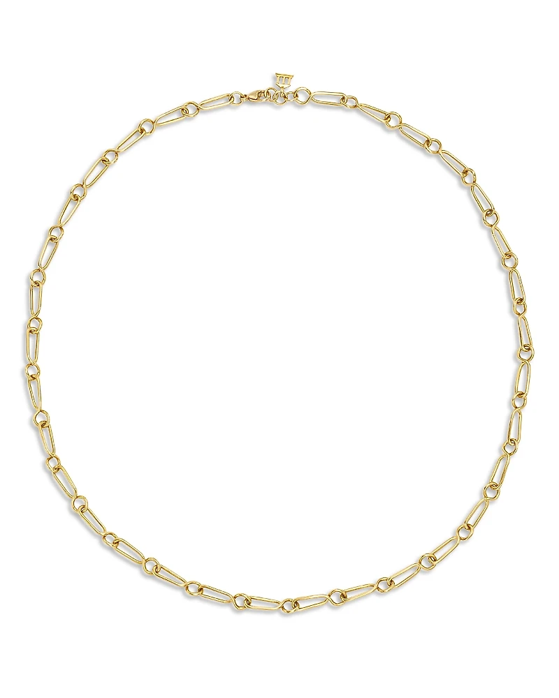 Temple St. Clair 18K Yellow Gold Small River Link Chain Necklace