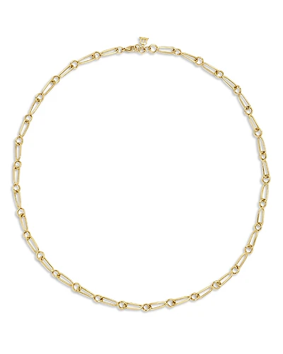 Temple St. Clair 18K Yellow Gold Small River Link Chain Necklace