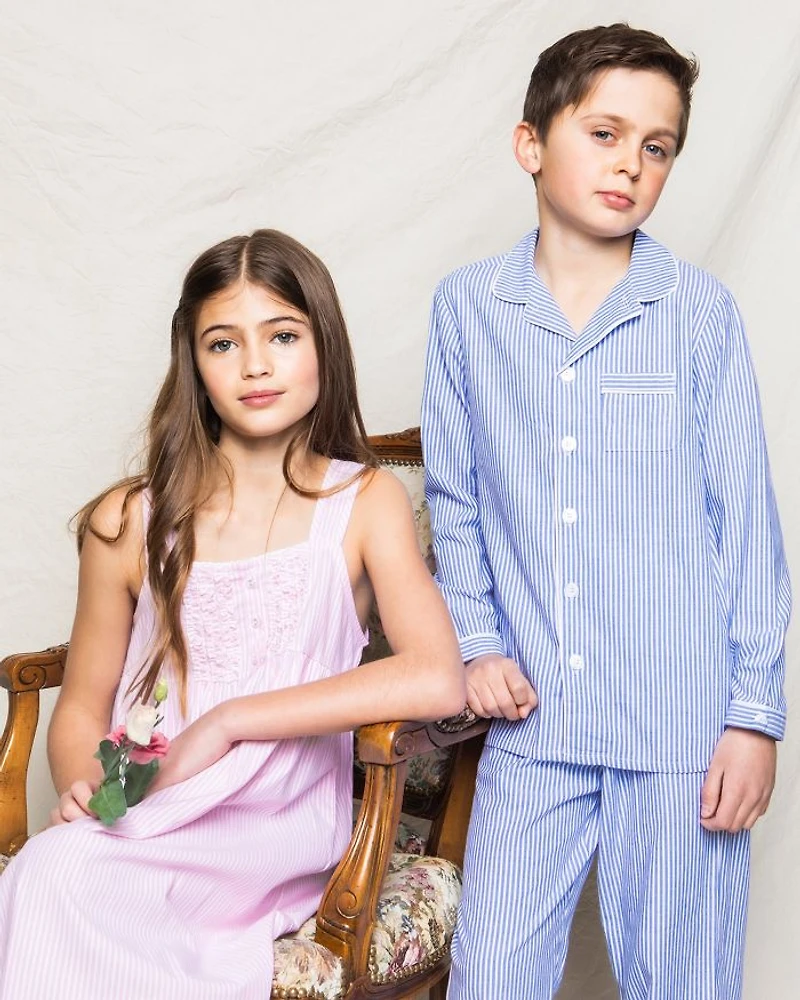 Boys' Seersucker Pajama Set - Baby, Little Kid, Big Kid