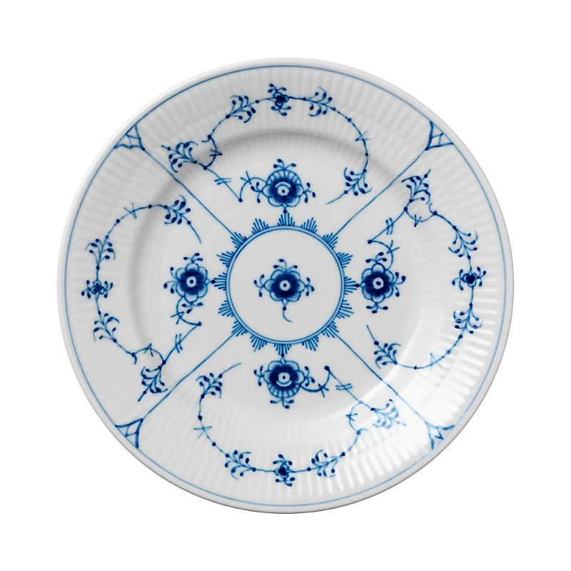 Royal Copenhagen Blue Fluted Plain Bread & Butter Plate