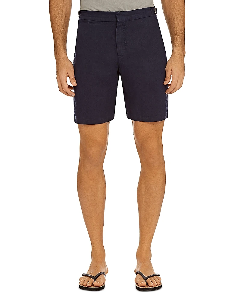 Orlebar Brown Norwich Linen Tailored Fit Shorts