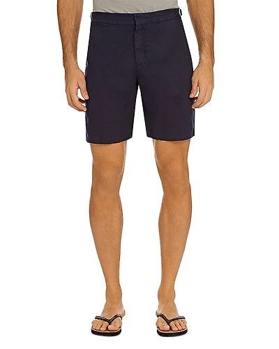 Orlebar Brown Norwich Linen Tailored Fit Shorts