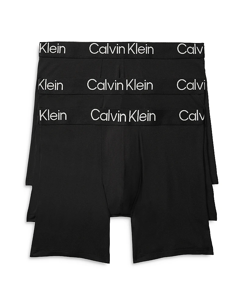 Calvin Klein Ultra Soft Modern Boxer Briefs, Pack of 3