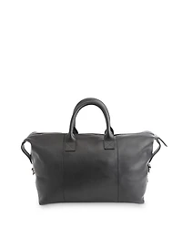 Leather Overnighter Duffel Bag