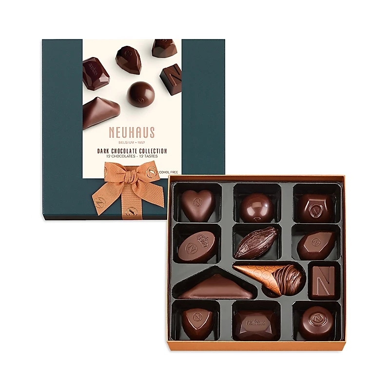 Neuhaus 12 Pc Dark Chocolate Collection