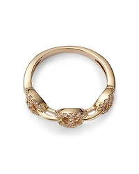 Diamond Pavé Link Band Collection, 0.10-0.14 tcw