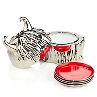 Haas Lynda Box & 4 Mini Plates, Limited Edition of 75