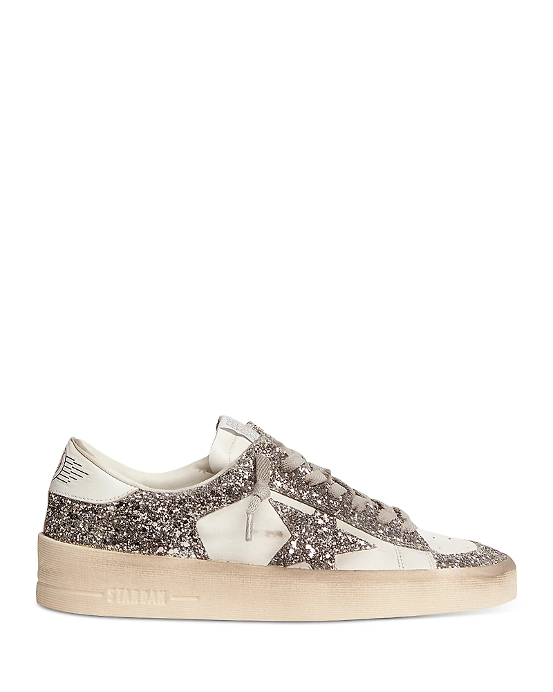 Golden Goose Women's Stardan Glitter Low Top Sneakers