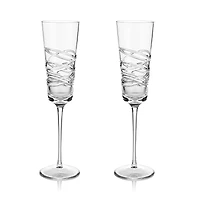 Waterford Aran Mastercraft Flutes, Set of 2