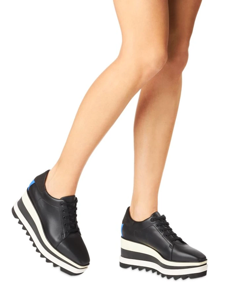 Women's Sneak Elyse Lace Up Platform Sneakers
