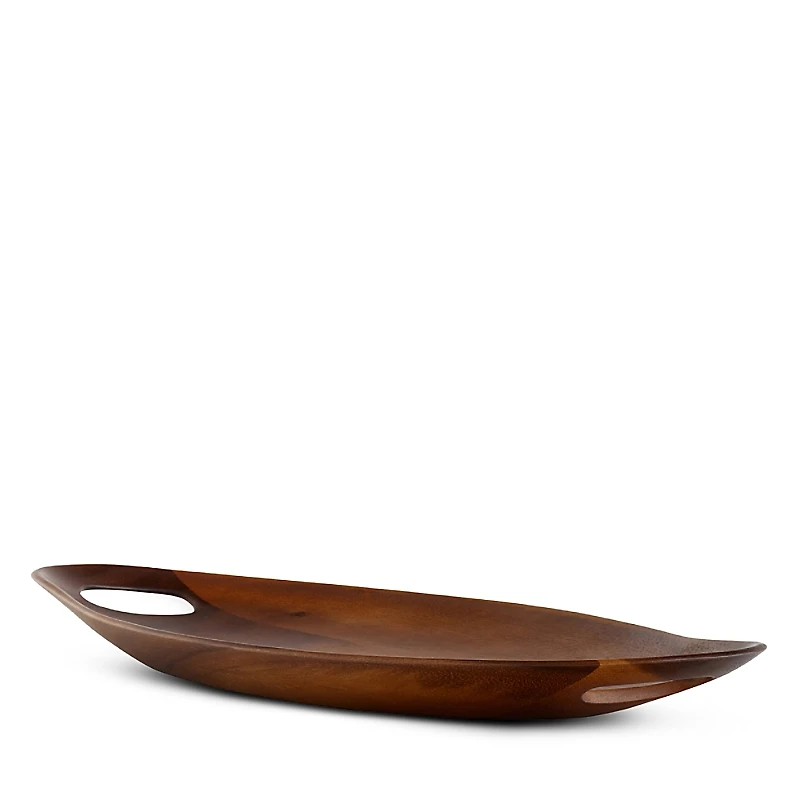 Nambe Portables 18 Wood Tray
