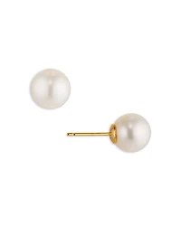 Nacre Pearl Stud Earrings