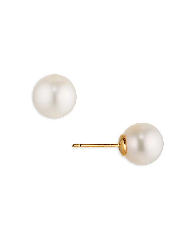 Nadri Nacre Pearl Stud Earrings