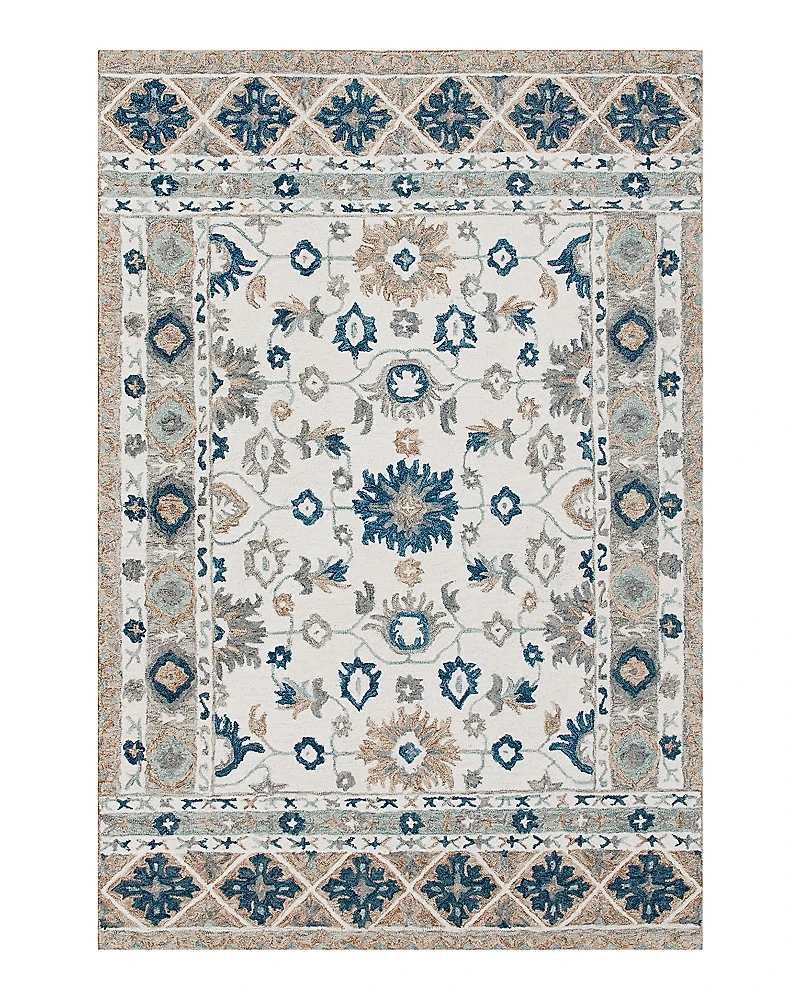 Lr Home Hans Traditional Floral Mosaic Area Rug