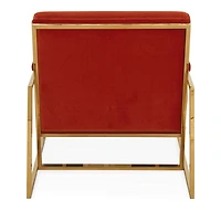 Channeled Goldfinger Lounge Chair