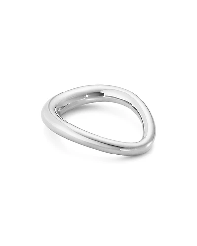 Georg Jensen Sterling Silver Offspring Wavy Band
