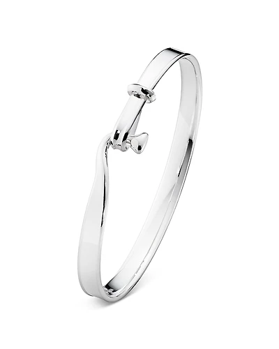 Georg Jensen Sterling Silver Torun Bangle Bracelet