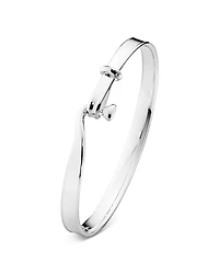 Georg Jensen Sterling Silver Torun Bangle Bracelet