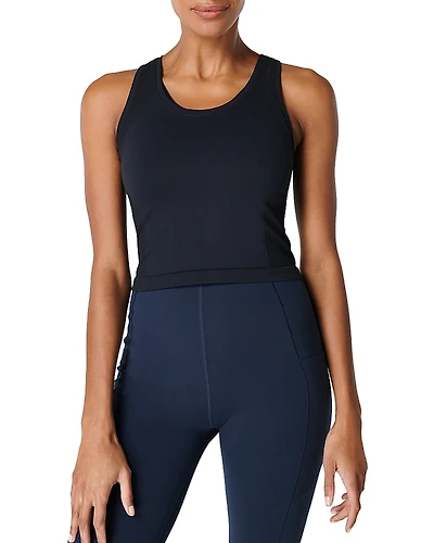 Sweaty Betty Athlete Seamless Cropped Workout Tank Top