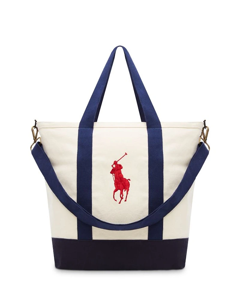 Large Pony Zip Tote