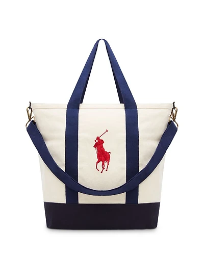 Large Pony Zip Tote