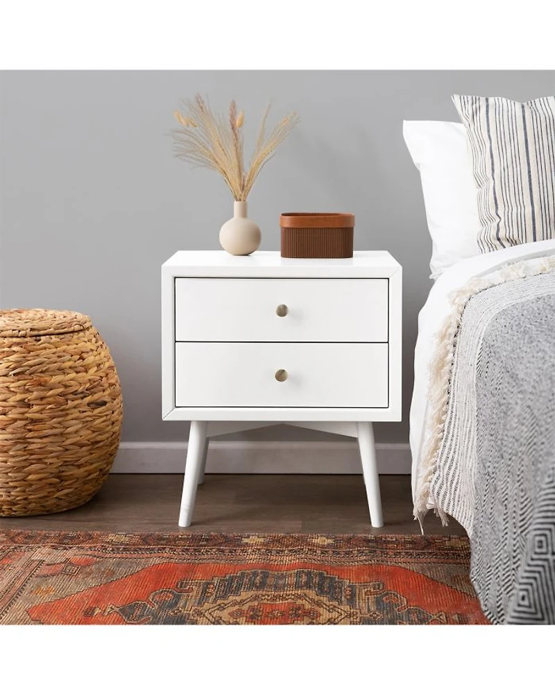 Palma Assembled Nightstand with USB Port