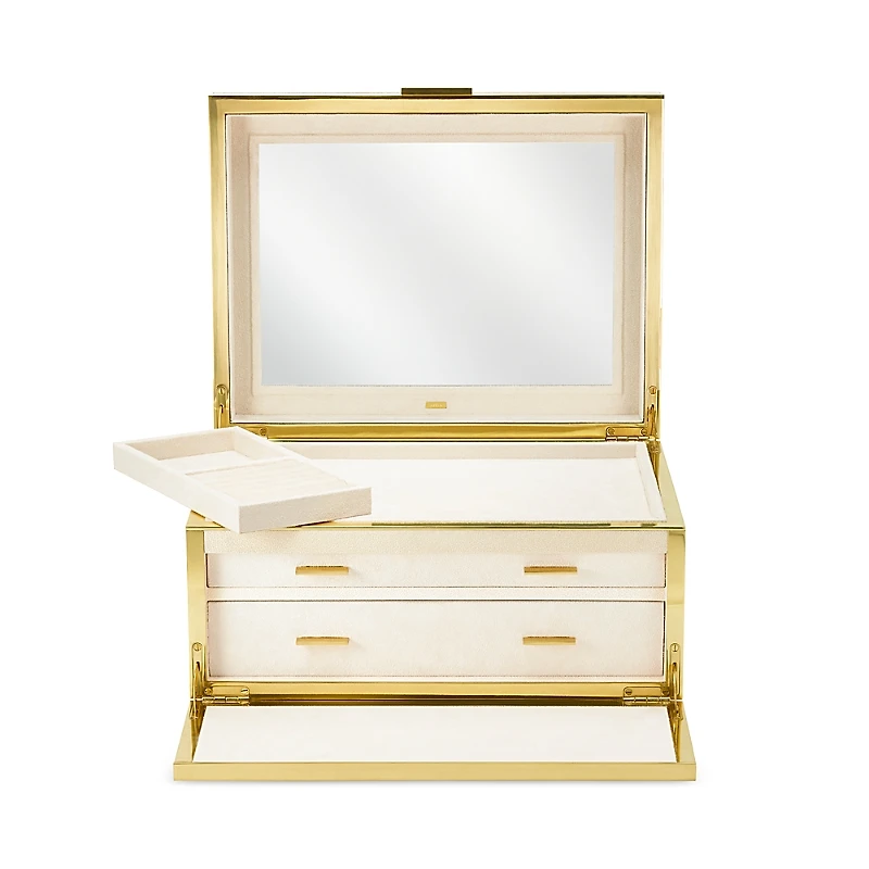 Aerin Luxe Shagreen Jewelry Box
