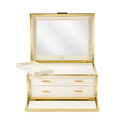 Aerin Luxe Shagreen Jewelry Box