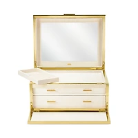 Aerin Luxe Shagreen Jewelry Box