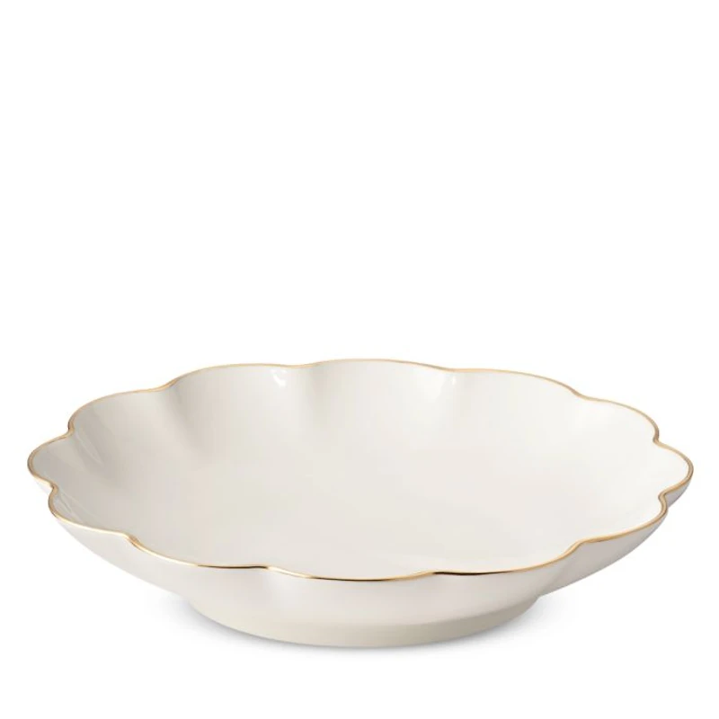 Scalloped Nesting Serving Dishes, Set of 3