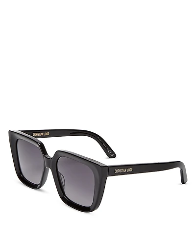 Dior DiorMidnight S1I Square Sunglasses 53mm