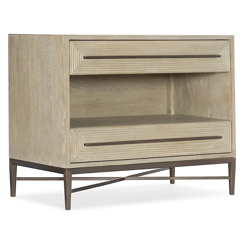 Hooker Furniture Cascade Two Drawer Nightstand